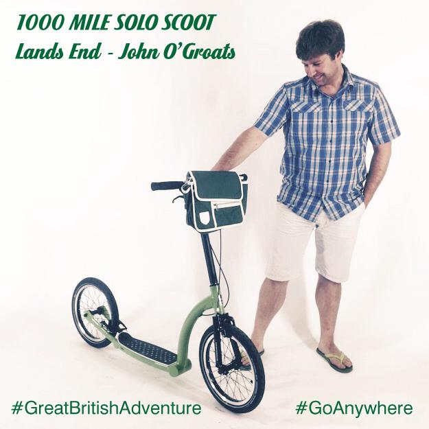 russell smith, adult kick scooter with big wheels, endurance scooter