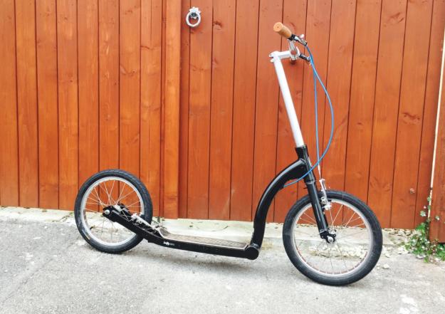 adult scooter, fitness scooter, exercise scooter, scooter with big wheels, long distance scooter