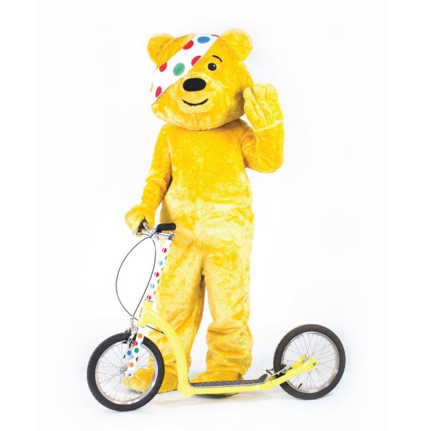 adult scooter with big wheels, children in need scooter, endurance scooter solo trip