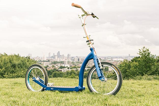 adult scooter with big wheels, fitness scooter, health benefits for scooting