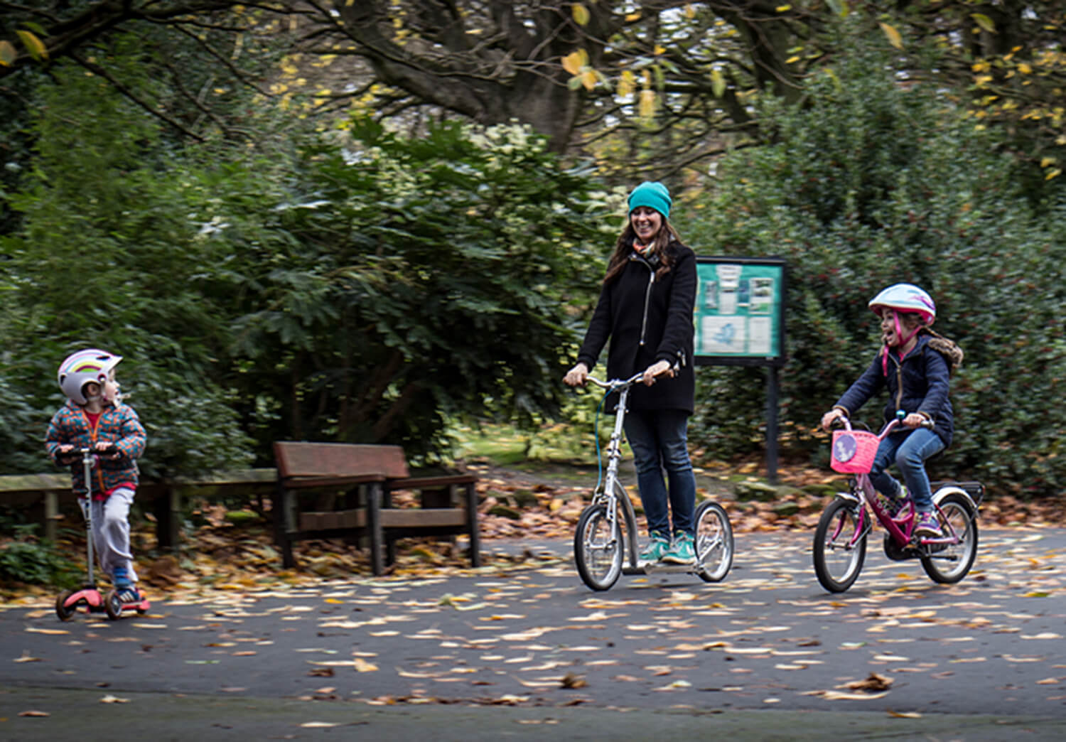 adult kick scooter, large wheel scooter, heavy duty kick scooter