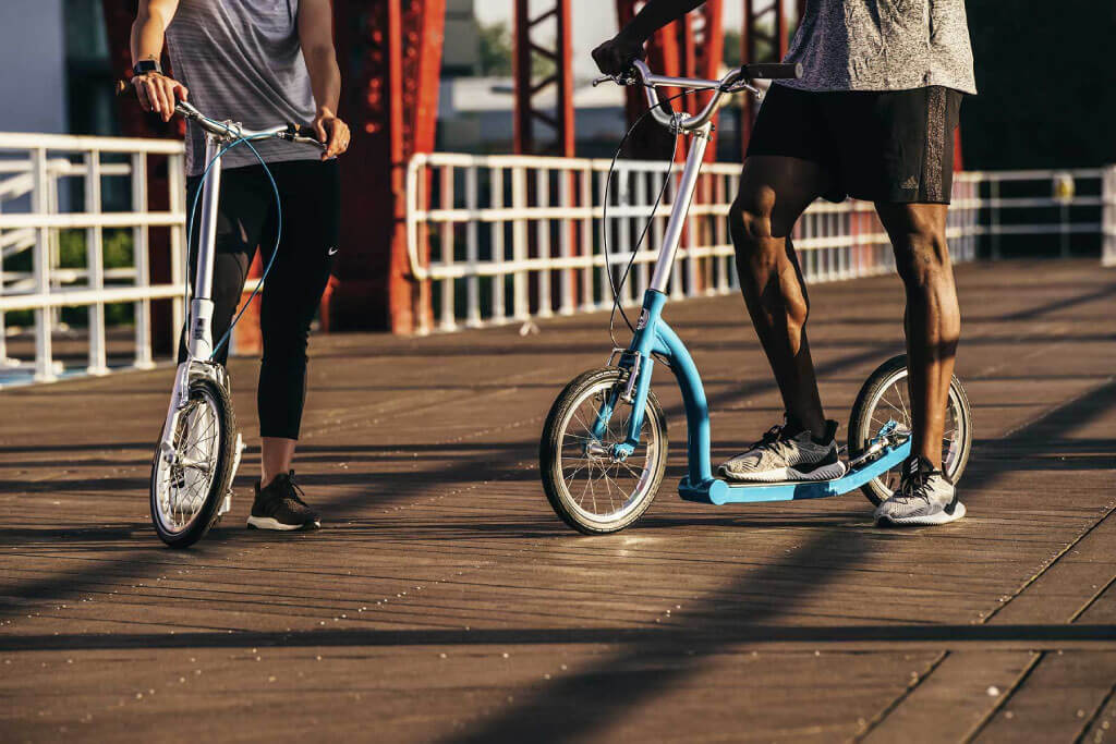 Adult kick scooter, fitness scooter