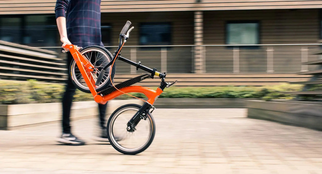 Adult folding urban scooter for commuting