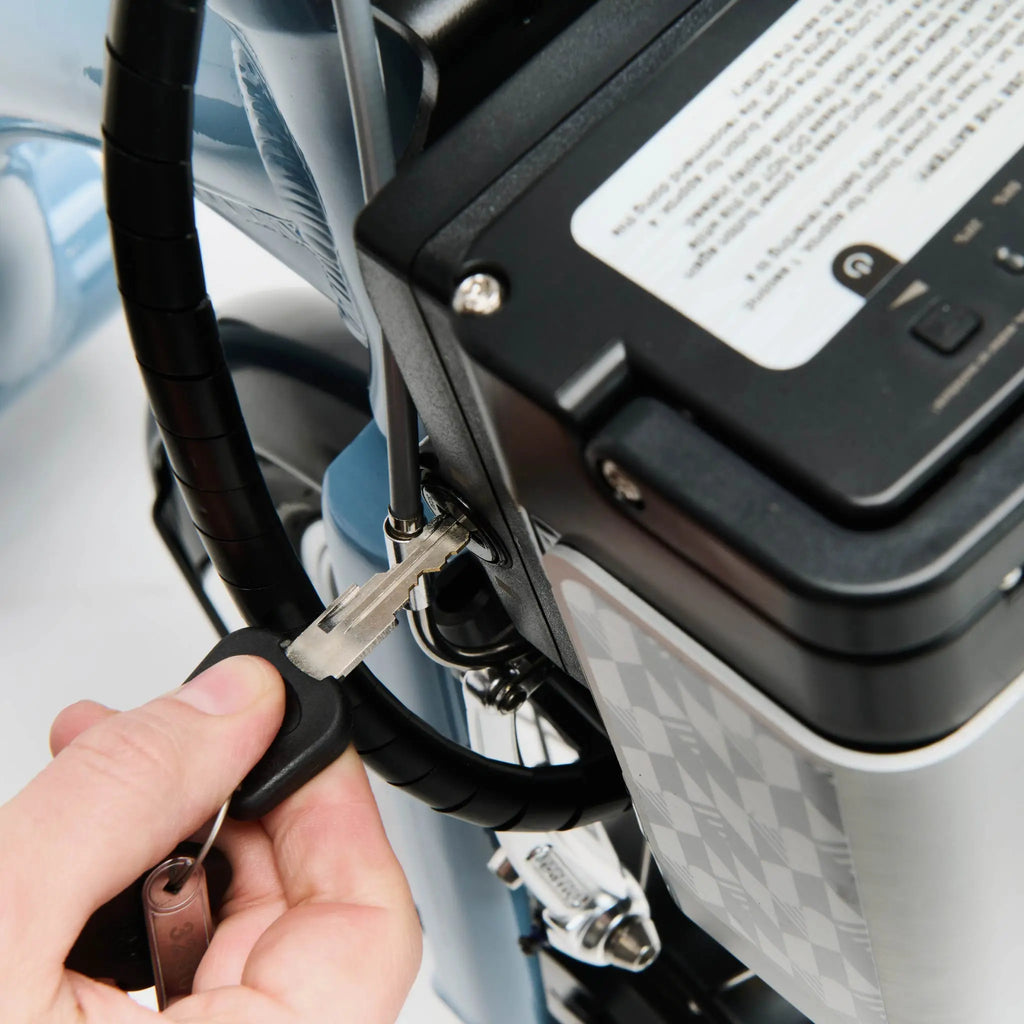 SwiftyONE-e Echo Blue Swifty Scooters