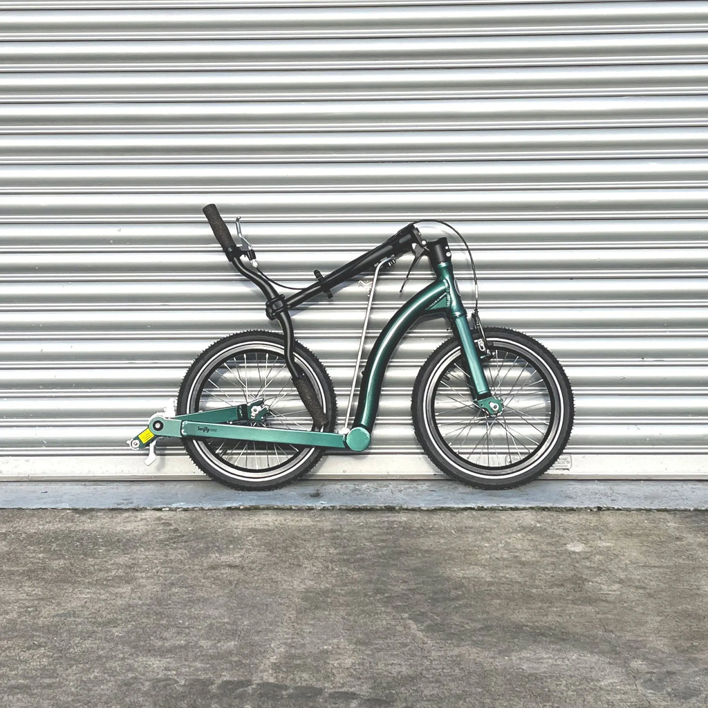 Folding Scooter, Adult Scooter, Kick Scooter, Big wheel scooter, Push Scooter SwiftyONE MK4 Forest Green Swifty Scooters