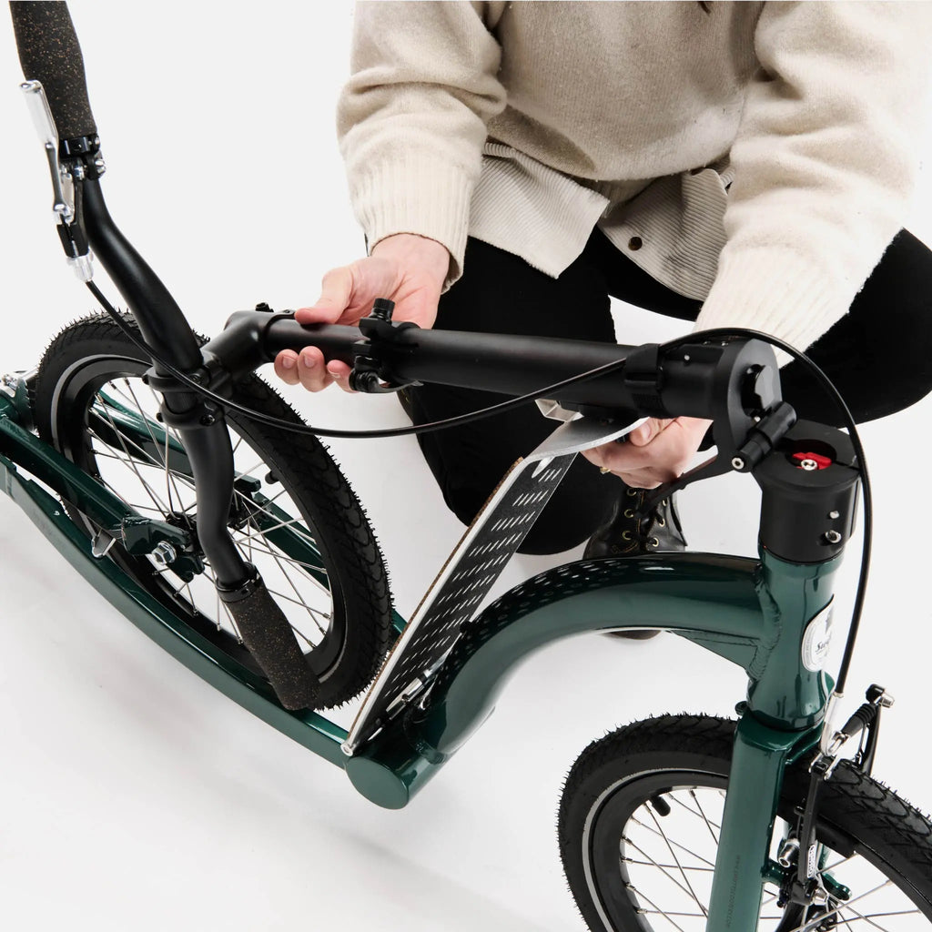 Folding Scooter, Adult Scooter, Kick Scooter, Big wheel scooter, Push Scooter SwiftyONE MK4 Forest Green Swifty Scooters
