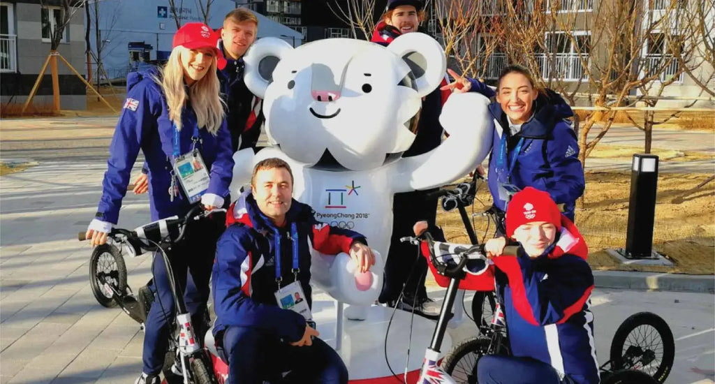 Adult Scooter, Kick Scooter, Big wheel scooter The Swifty Fleet in Pyeong Chang - The Scooter Choice Of Olympians Swifty Scooters